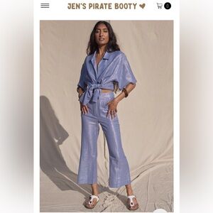 Jen’s Pirate Booty Wonderland garden pants size XS NWTS